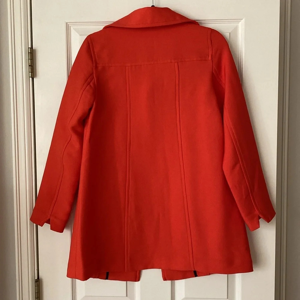 Anthropologie Wellesley Pleated Peacoat - Picture 9 of 9